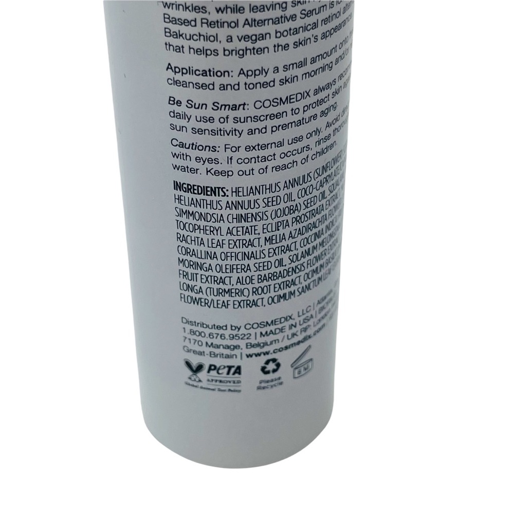 NEW Cosmedix Bakuchiol Complete Plant-Based Retinol Alternative Serum * - Picture 11 of 14